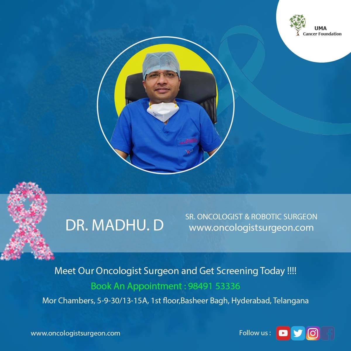 best cancer doctor in Hyderabad