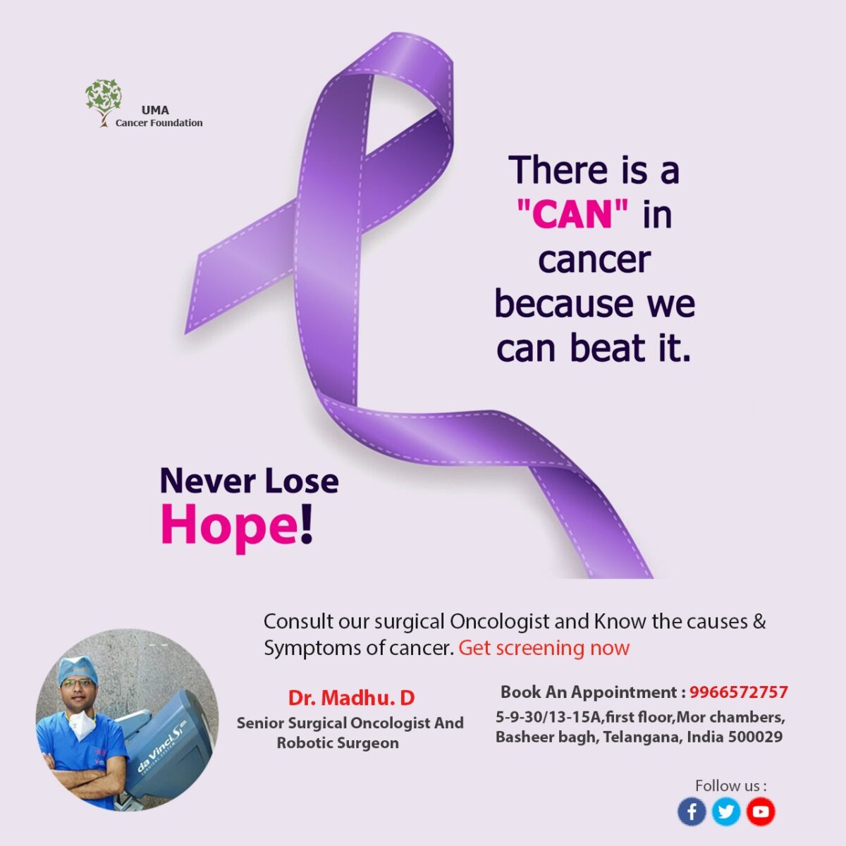 Best cancer doctor in Hyderabad